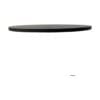 Round Table top - ø140x3.8 - Black - Mangowood