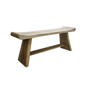 Decorative Bench Rondo - 120 cm - munggur - Munggur, Natural, Natural