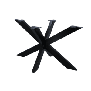 HSM Collection-Table base Spider-125x62x72 (80x40mm)-Black-Metal - Black, Wit, Metal HSM Collection-Table base Spider-125x62x72 (80x40mm)-Black-Metal - Black, Wit, Metal