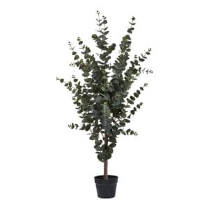Eucalyptus Tree - Green, Polyester, Steel