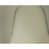Fauteuil - 77x68x83 - White/Black - Teddy/bouclé/metal