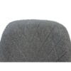 Diningroomchair Demi - lightGrey/Black - Sheep's wool/metal - Set of 2