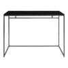 Vita Desk - black, steel, 100x45x75cm