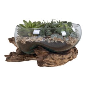 San Marino Waterdrop - Green, Wit, Glas, Glass, Steel