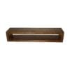 TV stand - 160x35x30 - Natural - Mangowood