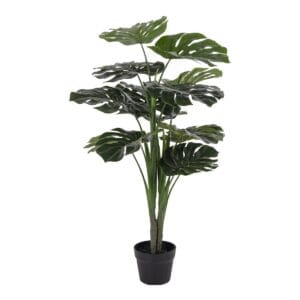Monstera - Black, Green, Metal, Polyester
