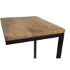 Side table Read - natural/black - mango wood/iron