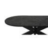 Coffee Table Verona - 120x60x44 - Black - Mangowood/metal
