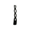 Dubblee Coat hanger - 30x30x190 - Black - Munggur