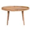 Jammu Coffee Table - Nature, Ø60x35 cm