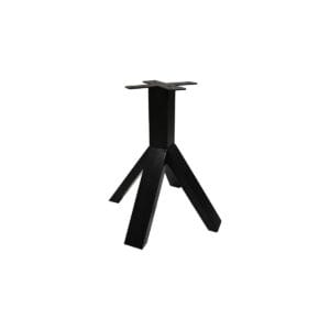 Tableleg Crow - 70x70x72 - Powder coated Black - metal - Black, Wit, Metal, Powder coated, Rust Tableleg Crow - 70x70x72 - Powder coated Black - metal - Black, Wit, Metal, Powder coated, Rust