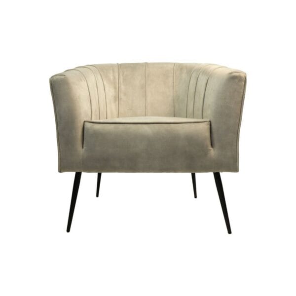 Fauteuil Chester - 72x71x80 - White/Black - Adore 01