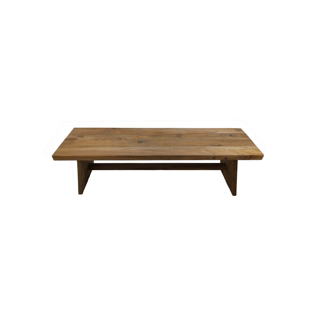 Stool - 45 cm - recycled teak