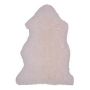 Lambskin - White, 50x85 cm - White, Ivory Lambskin - White, 50x85 cm - White, Ivory