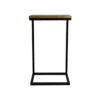 Side table Read - natural/black - mango wood/iron