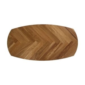 HSM Collection-Danish Salontafelblad Fishbone-1-120x60x3-Naturel-Eiken - Green, Iron, Natural, Wit, Wood, Natural, Iron, Oak, Wood, Iron