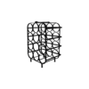Wine rack 12 bottles - 35x25x50 - Black - Metal