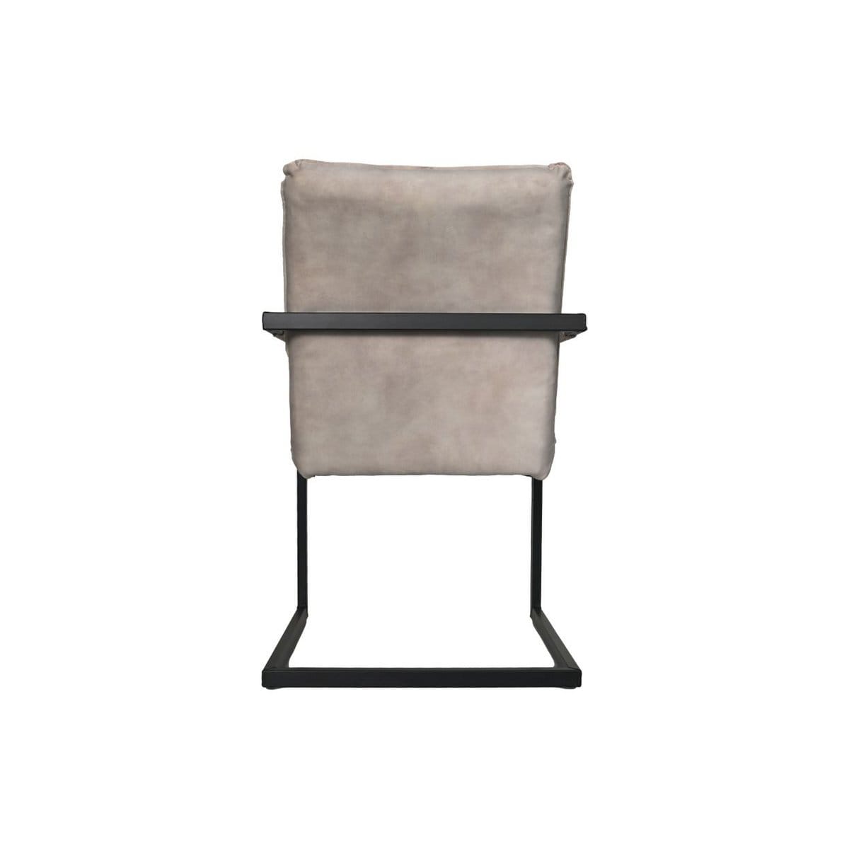Diningroomchair Boston - Set of 2  - 56x68x89 - Adore 01 Natural - Velvet/metal