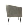 Fauteuil Chester - 72x71x80 - White/Black - Adore 01