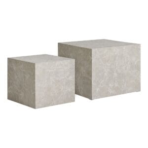 Prague Coffee Table - Beige, Marble