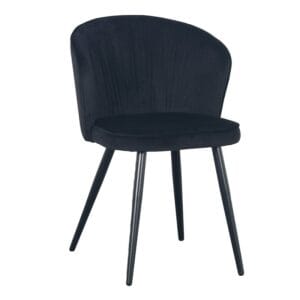 River chair black (Set of 2) - Black, Red, Sand, White, Wit, Aluminium, Metal, Powder coated, Wood