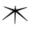 Table BaseAngle - 135x80x72 - Powder coated Black - metal