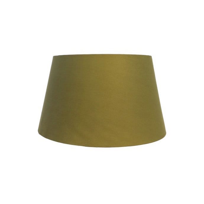 HSM Collection-Round Lampshade Conical XL-ø52/38x30-Olive Green-Fabric