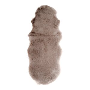 Lambskin Artificial - Beige, Brown, Polyester