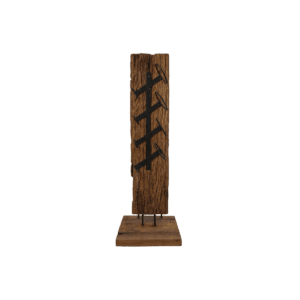 Bottle rack for 4 bottles - railwood - Metal, Railwood, Wood, Kitchen, Living