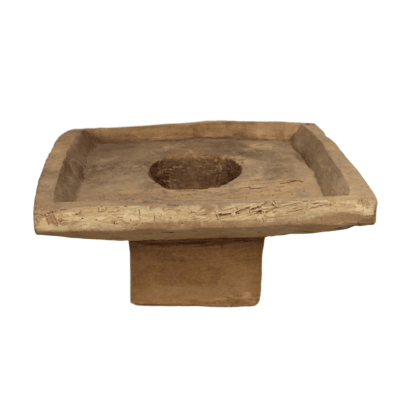 HSM Collection-Decoration Lumpang -50x40x30-Natural-Teak