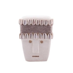 Shell Stone Man L.2 (Set of 6) - Beige, Stone