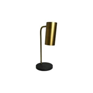 Table Lamp - 30x20x50 - Gold/black - Metal