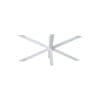 Table Base Indoor & Outdoor 3D-Model - 180x80x72 - Powder coated White - metal