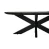 Coffee Table Verona - 120x60x44 - Black - Mangowood/metal