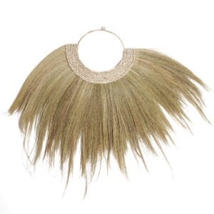 J29 Hay Wall Decoration (Set of 6) - Beige, Bamboo, Metal