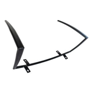 Monaco Armrest - Armrest in metal for Monaco dining table chair, black - Set of 2