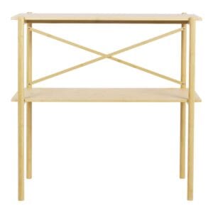 Manaus Console Table - Console Table, bamboo, natural, 83x32x80,5 cm - Brown, Natural, Natural, Bamboo